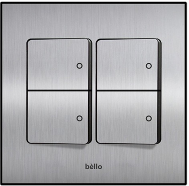 위너스 벨로실버 2개용 스위치 4구, 1개