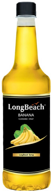 롱비치 바나나 카페 설탕시럽, 1개, 740ml