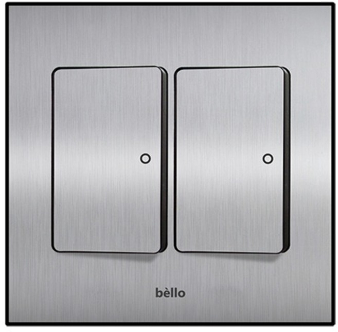 위너스 벨로실버 2개용 스위치 2구, 1개