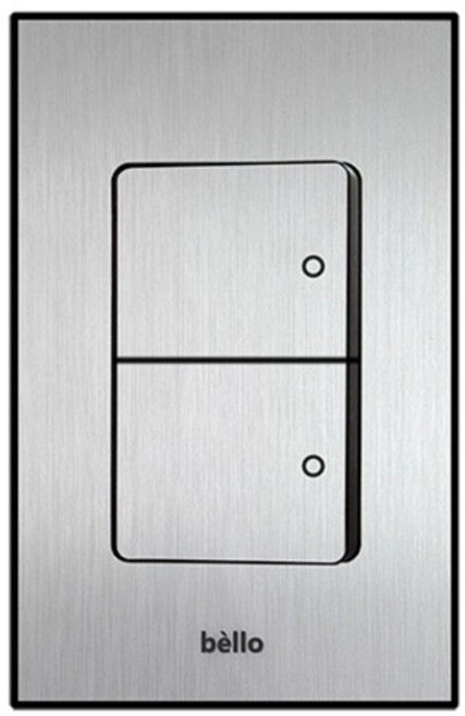 위너스 벨로실버 스위치 2구, 1개