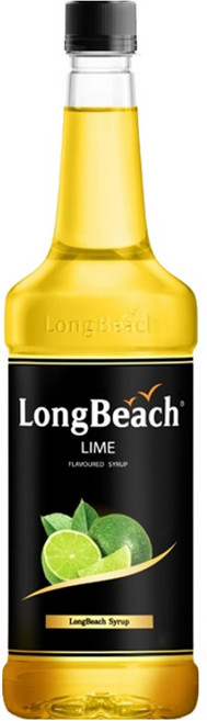 롱비치 과일 라임 카페 설탕 시럽, 740ml, 1개