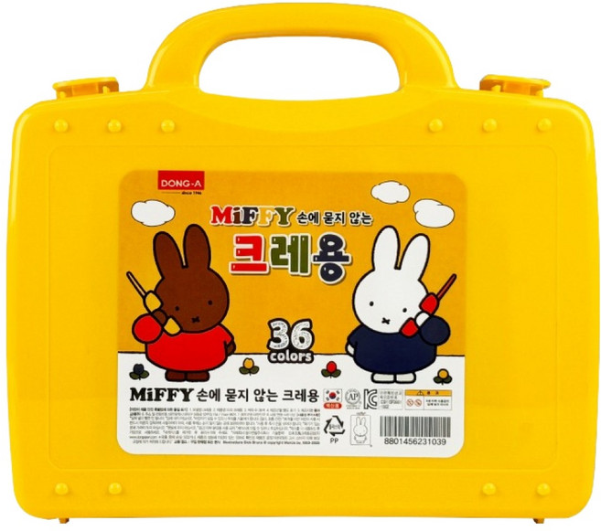 동아 미피 크레용, 36색, 1개