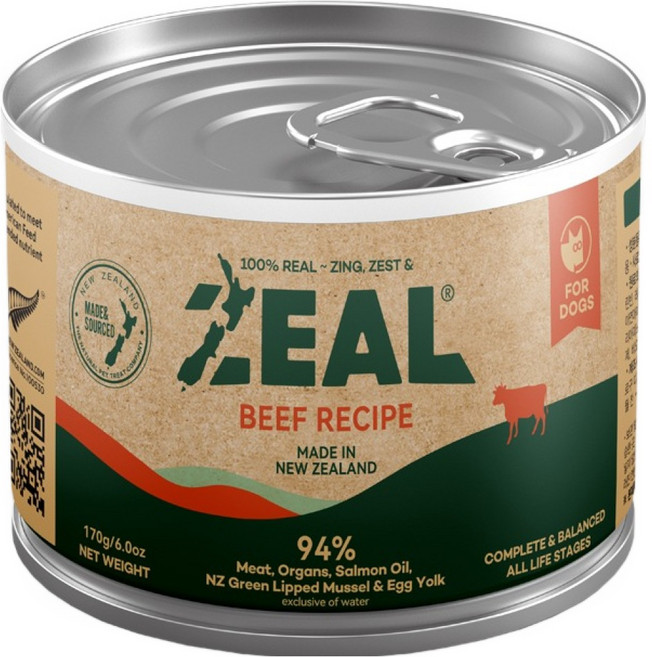 질 전연령 강아지 습식 주식캔, 170g, 1개, 소