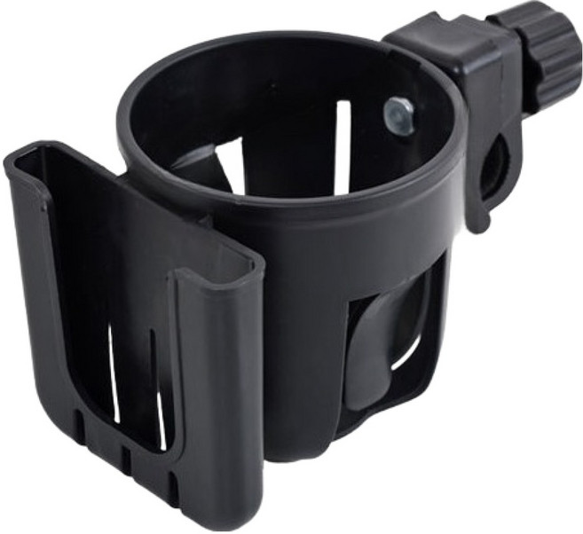 올쉴드 휠체어 투인원 컵홀더 01 티컵 홀더 브라켓 블랙, 1개