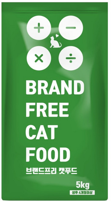 펠리코 전연령 브프캣 건식사료, 닭, 5kg, 1개