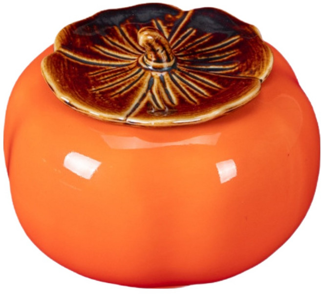 KODACHIEF 인테리어 재떨이 스몰 감 9.3 x 7.5 cm, 혼합색상, 1개