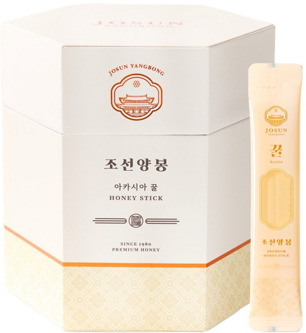 조선양봉 아카시아 꿀 허니스틱 60p, 720g, 60개