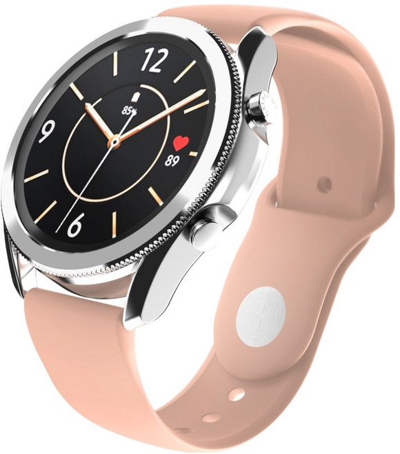 구스페리 실리콘 밴드 스트랩, 핑크샌드, 1개