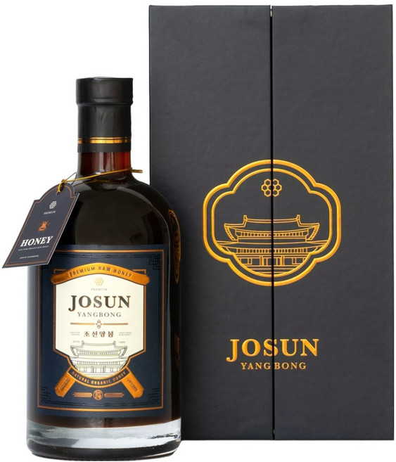 조선양봉 금성옥진 프리미엄 벌꿀 선물세트 밤 + 쇼핑백, 1.1kg, 1세트