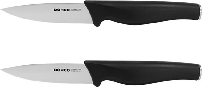 도루코 잘 드는 과도, 블랙, 2개