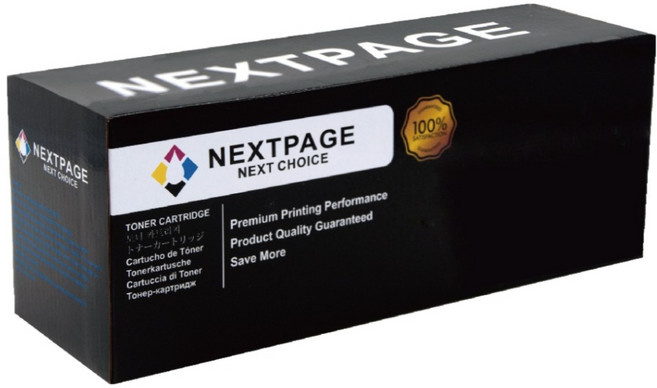 NEXTPAGE 台灣榮工 HP CB541A/125A 相容碳粉匣 HP LJ 1312/1215/1217/1515/1518適用, 藍色, 1個