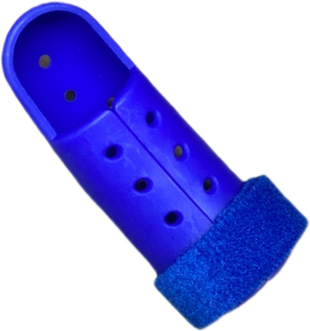 플렉스라인 고정 쉬운 손가락 부목 블루, 1개