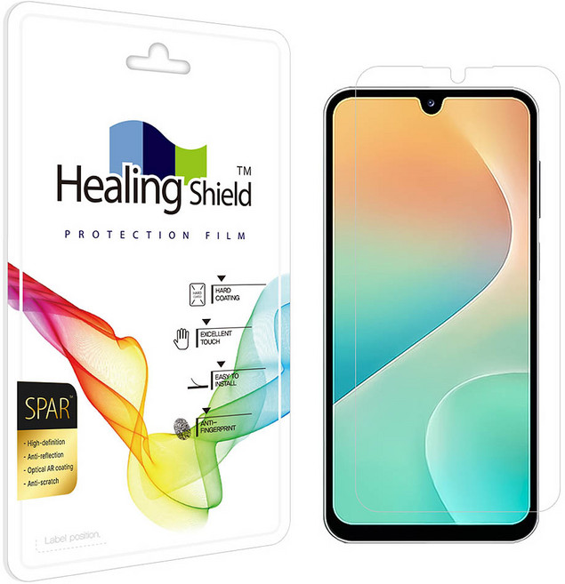 힐링쉴드 슈페리어 AR 고화질 휴대폰 액정보호필름 세트, 1세트