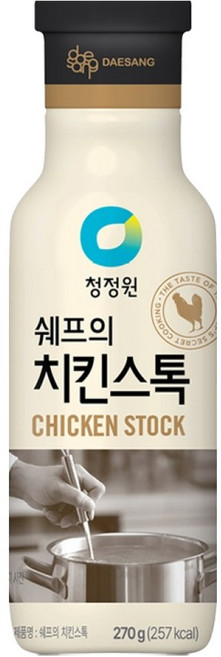 청정원 쉐프의치킨스톡 튜브, 270g, 1개