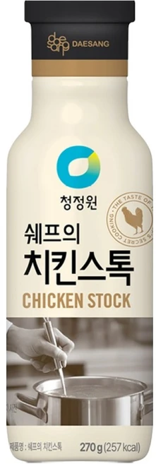 청정원 쉐프의치킨스톡 튜브, 270g, 1개 - 쿠팡