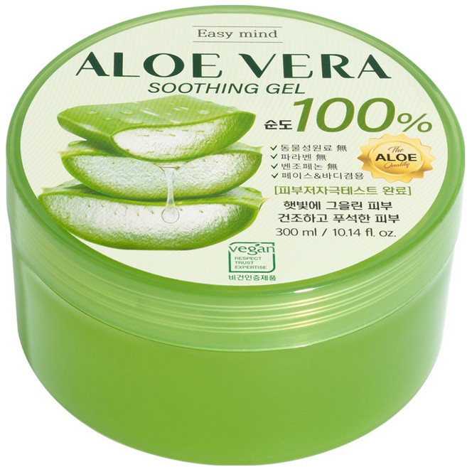 이지마인드 알로에베라 수딩젤, 300g, 1개