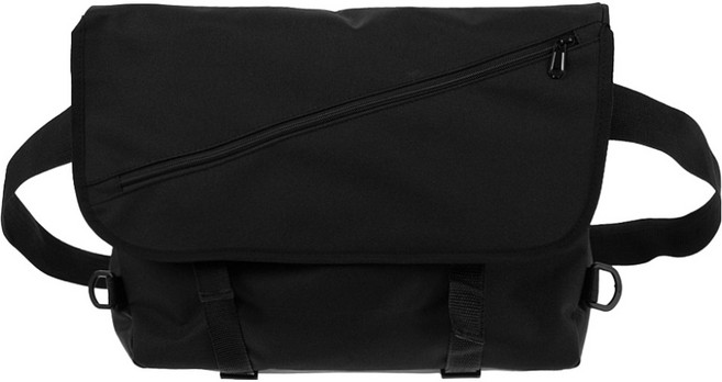 CITIFY Essential 翻蓋郵差包, 黑色
