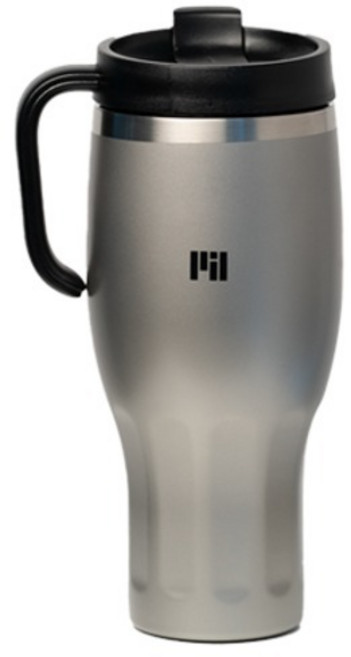 필모아 손잡이 텀블러 E1000 v2.0, 실버, 1L, 1개