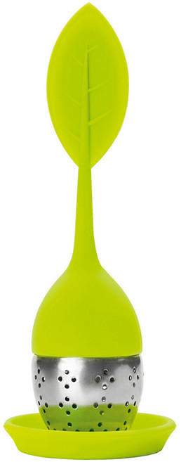 ibili 單葉漂浮濾茶器 綠色, 1個