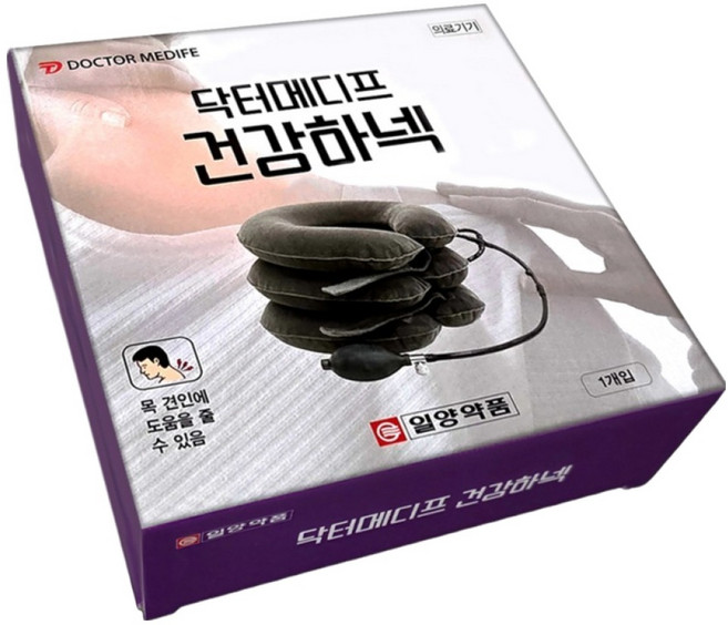 일양약품 닥터메디프 건강하넥 목경추 견인밴드, 1개