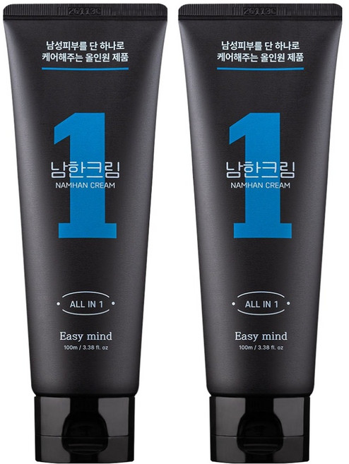 이지마인드 주름개선 미백기능성 남성 올인원 크림, 100ml, 2개