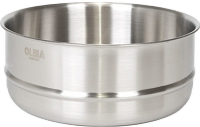 O'lbia 不鏽鋼304無研磨網盤蒸籠, 1個, 18cm