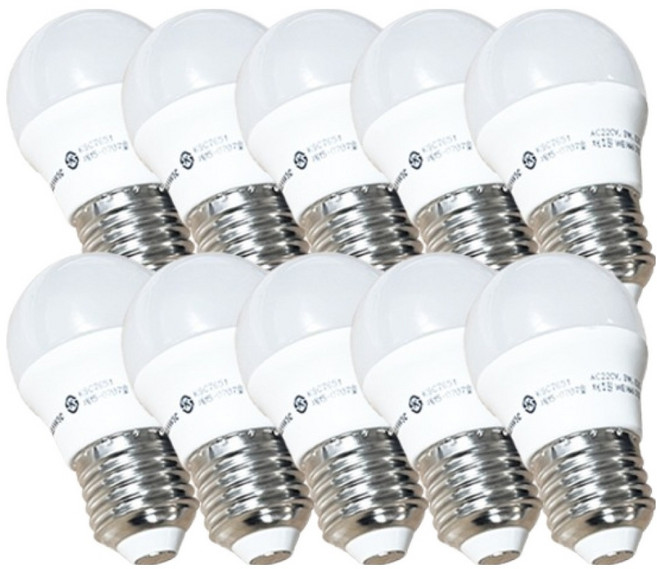 HiPPO LED感應燈泡 浴室 戶外 E26 簡約 3W LED感應燈泡 10入 + 丁腈手套組, 1套, 晝光色