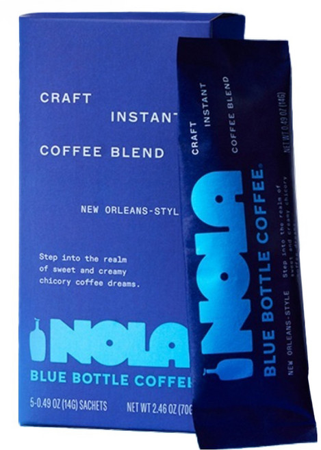 BLUE BOTTLE COFFEE Blend NOLA即溶咖啡, 14g, 5條, 1個