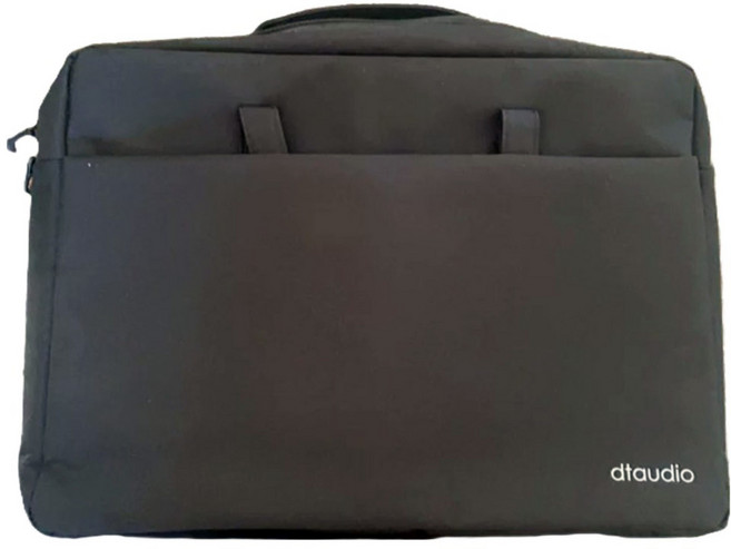 DTAudio 單肩手提電腦包 加厚款, 黑色, 1個