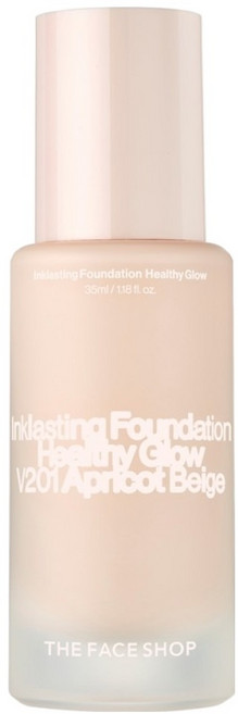 THE FACE SHOP 菲詩小舖 fmgt 台灣公司貨 貼妝恆潤粉底液 SPF35 PA++ 35ml, V201, 1瓶