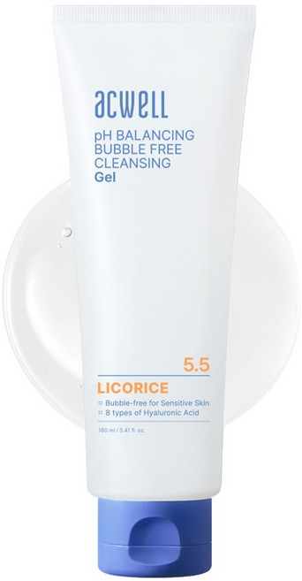 아크웰 피에이치 밸런싱 버블 프리 클렌징 젤, 160ml, 1개