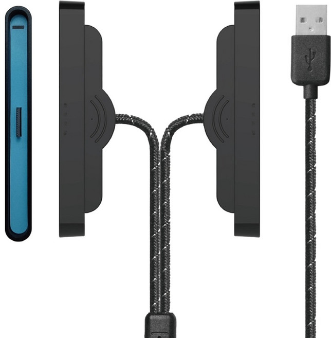 HOHOO 任天堂 Switch 2 Joy-Con 雙充電線 手把充電器, 黑色, 1個, 單一商品