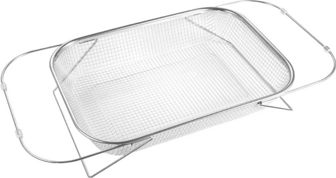 길이조절 싱크대 물빠짐 스텐 타공 채반, 1개