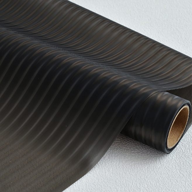 KOTI 日安生活 加厚無膠靜電貼玻璃貼遮光防窺磨砂立體膜, 透灰色