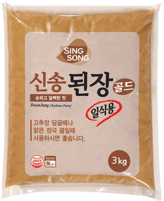 신송 일식된장, 3kg, 1개
