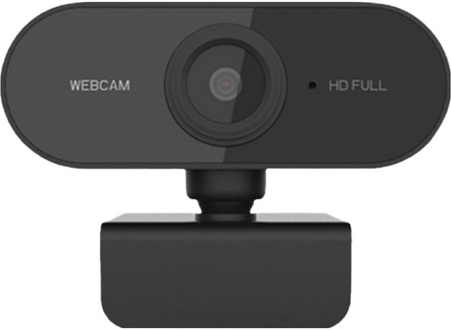 DTAudio 1080P網路攝影機 視訊鏡頭/webcam/電腦攝影機/電腦鏡頭/電腦攝像頭, CA‑02, 黑色