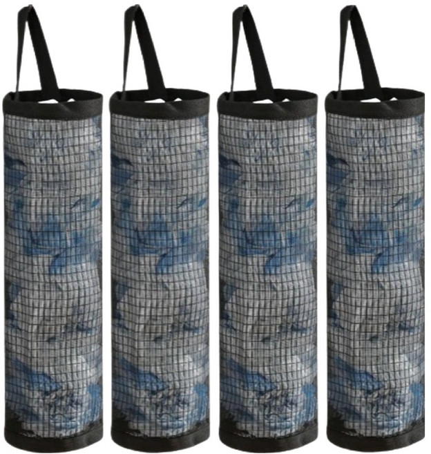 온트리 접이식 봉투정리함, 블랙, 4개