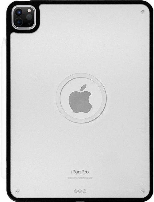 태블리스 맥세이프 호환 투명 맥프 태블릿PC 케이스 IF-49, 블랙, 1개