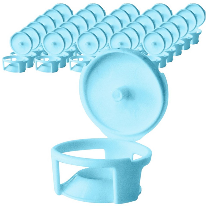 원터치 바퀴벌레 먹이캡 파랑색, 100개