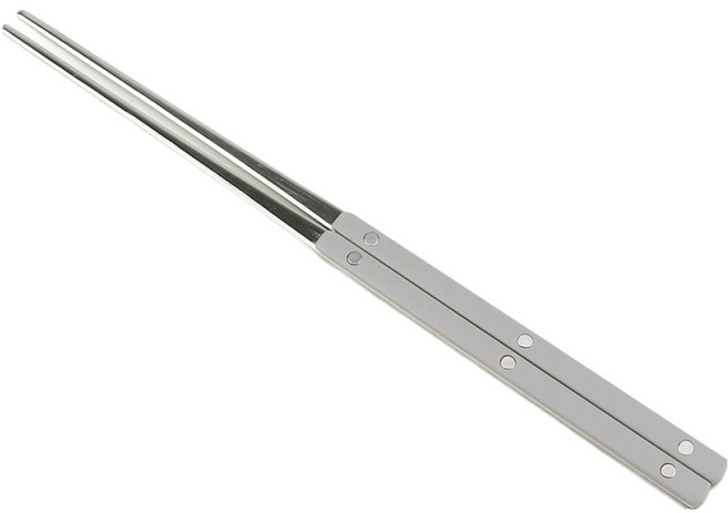 보겐 마르송 실버 커트러리 젓가락, 그레이, 1개, 단품