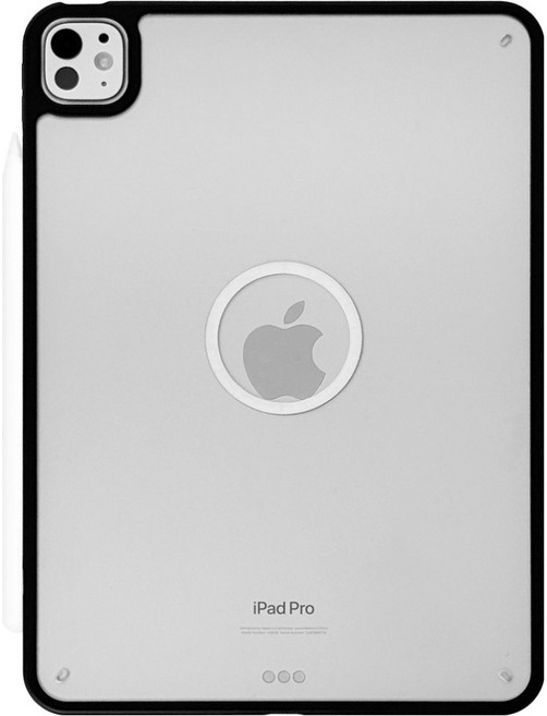 태블리스 맥세이프 호환 투명 맥프 케이스 IL-20, 1개, 블랙