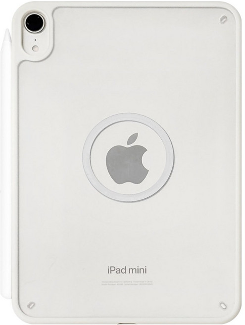 태블리스 맥세이프 호환 투명 맥프 케이스 MW-75, 아이보리, 1개