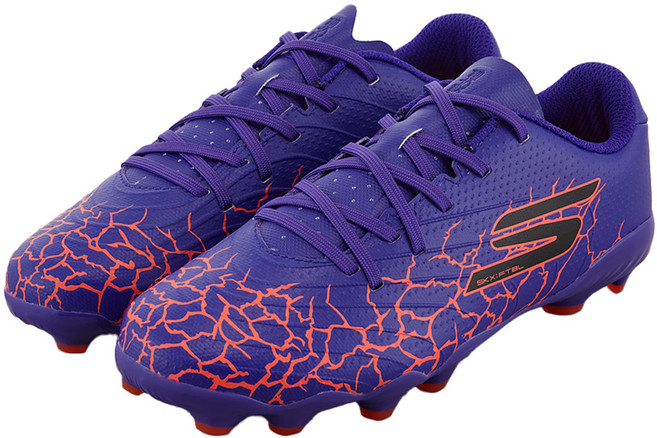 SKECHERS 男童 SKX 01 青少年 FG 足球鞋 SK0BZCEY04