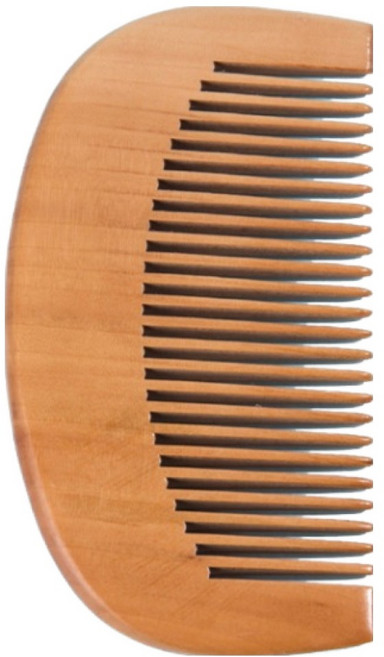 딥톡 원목 미니 머리빗 휴대용 헤어브러쉬 DT0893, 1개, 나무빗 D