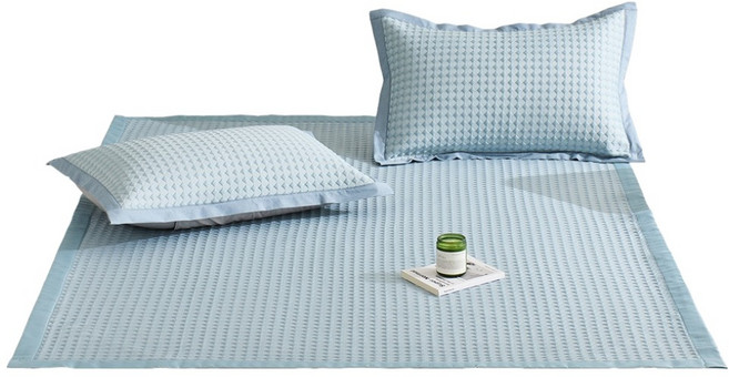 Annabelle 3D高分子涼感可水洗透氣墊, 冰川藍, 冷卻纖維 + 透氣網眼