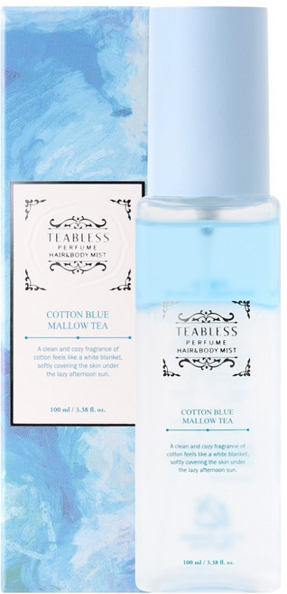 티블레스 퍼퓸 헤어 앤 바디미스트 블루멜로우티 코튼향, 1개, 100ml
