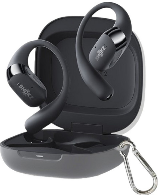 GRAYCO 샥즈 오픈핏 크리스탈 슬림핏 케이스, 투명, 1개, T910