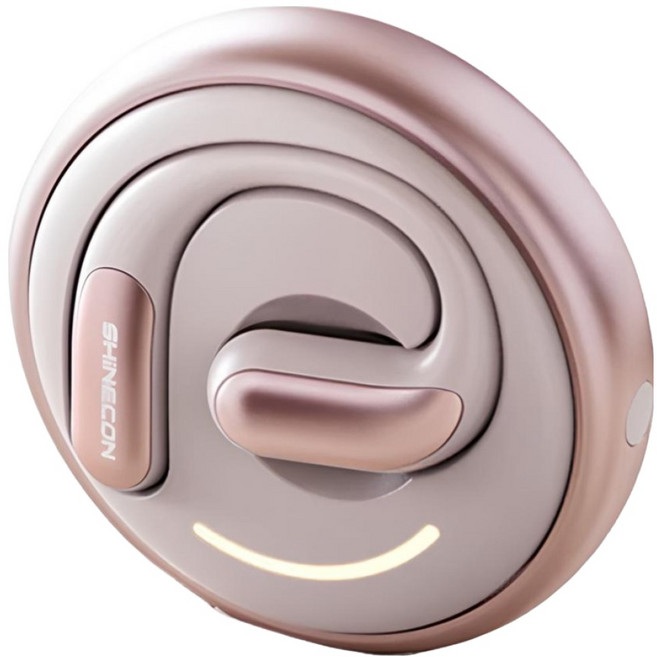 DTAudio 開放式翻轉藍牙耳機 不入耳 無感佩戴 專屬APP EQ調音, DTA-X7, 櫻花粉