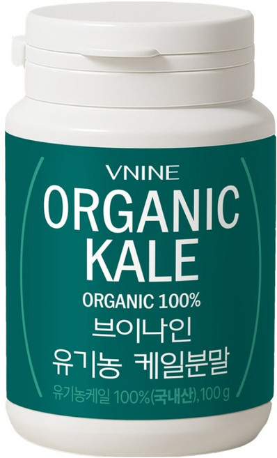 브이나인 유기농 케일분말, 1개, 100g