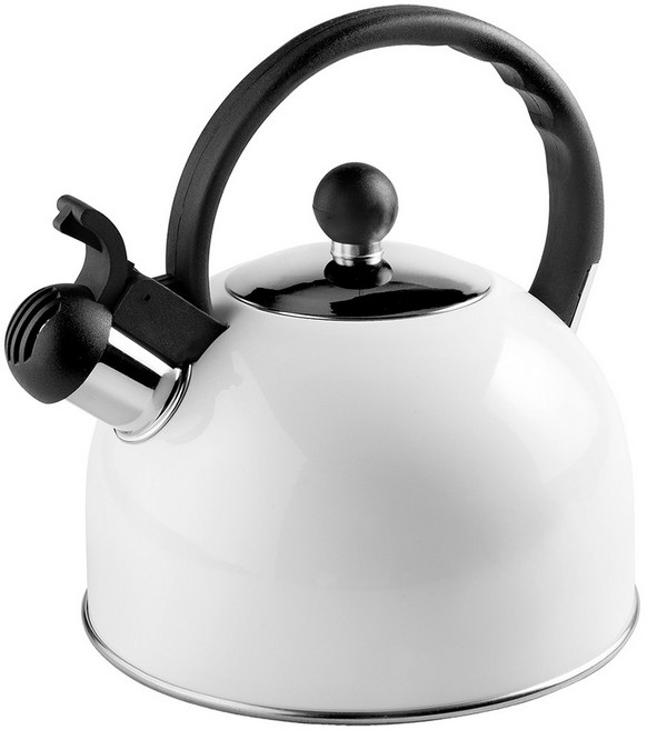 ibili 復古笛音壺, 1個, 白色, 2.5L